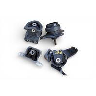 Honda Element 03-11 Engine Rubber Mount Set(4) 50810-S7D-003, 50821-SCV-A03, 50815-SCV-A84, E079, OEM, 2003, 2004, 2005, 2006, 2007, 2008, 2009, 2010, 2011