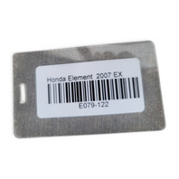 Honda Element 06-08 Rear Quarter Cladding Right/Passenger Silver 74410-SCV-A20ZD, E079, OEM, 2006, 2007, 2008