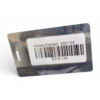 Honda Element 05-11 Roof Panel Molding Left/Driver Set(3) Black Textured 75220-SCV-A01ZC, E079, OEM, 2005, 2006, 2007, 2008, 2009, 2010, 2011