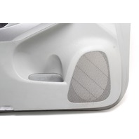 Toyota Prius 10-12 Door Panel Trim Lining Front Left Driver Gray Cloth, OEM, 2010, 2011, 2012