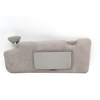 Nissan 350Z 04-05 Sun Visor Sunvisor Left Driver Side Gray Cloth, OEM, 2004, 2005
