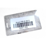 Scion FR-S 13-15 Dual Piston Brake Caliper Front Right SU003-04085, E057, OEM, 2013, 2014, 2015