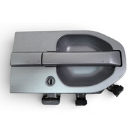 Honda Element 06-10 Exterior Door Handle Front Right/Passenger Silver Metallic, 72140-SCV-A11ZD, E079, OEM, 2006, 2007, 2008, 2009, 2010