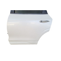 2010-2015 Honda Crosstour Door Rear Left/Driver White, 67550-TP6-A90ZZ, F011, OEM, 2010, 2011, 2012, 2013, 2014, 2015