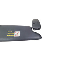 2001-2004 Porsche Boxster 986 Left/Right Set Sun Visor Shield, Gray, F019, OEM, 2001, 2002, 2003, 2004