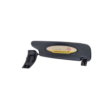 2001-2004 Porsche Boxster 986 Left/Right Set Sun Visor Shield, Gray, F019, OEM, 2001, 2002, 2003, 2004