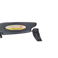 2001-2004 Porsche Boxster 986 Left/Right Set Sun Visor Shield, Gray, F019, OEM, 2001, 2002, 2003, 2004