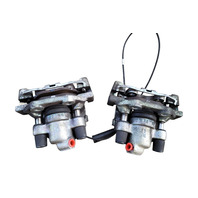 1996-2002 BMW Z3 Rear Right/Left Brake Caliper Set, 34-21-1-164-397, 34-21-1-164-398, F014, OEM, 1996, 1997, 1998, 1999, 2000, 2001, 2002