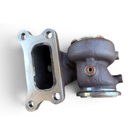 2017-2019 Infiniti Q60 VR30DDTT 330HP 3.0T Left Driver Turbo 14411-5CA1D Turbine Housing Exhaust Manifold Wastegate, F041, OEM, 2017, 2018, 2019