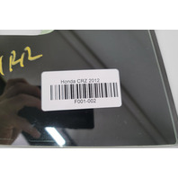 Honda CR-Z CRZ 11-16 Quarter Glass Window Right/Passenger, 73511-SZT-A01, F001, OEM, 2011, 2012, 2013, 2014, 2015, 2016