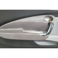 Honda CR-Z CRZ 11-12 Front Door Panel Lining Left/Passenger Black/Gray, 83550-SZT-A12ZA, F001, OEM, 2011, 2012