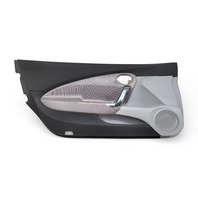 Honda CR-Z CRZ 11-12 Front Door Panel Lining Left/Passenger Black/Gray, 83550-SZT-A12ZA, F001, OEM, 2011, 2012
