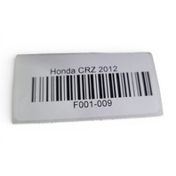 Honda CR-Z CRZ 11-15 Ignition Switch Immobilizer w/Key A/T 06351-TM8-911, F001, OEM, 2011, 2012, 2013, 2014, 2015