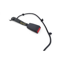 Honda CR-Z CRZ 11-16 Seat Seatbelt Buckle Front Left/Driver Black, 04816-SZT-A01ZA, F001, OEM, 2011, 2012, 2013, 2014, 2015, 2016