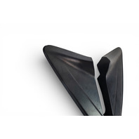 Honda CR-Z CRZ 11-16 Front Right/Left Door Pillar Corner Garnish Mirror Molding Set, 75495-SZT-G01, F001, OEM, 2011, 2012, 2013, 2014, 2015, 2016