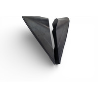 Honda CR-Z CRZ 11-16 Front Right/Left Door Pillar Corner Garnish Mirror Molding Set, 75495-SZT-G01, F001, OEM, 2011, 2012, 2013, 2014, 2015, 2016