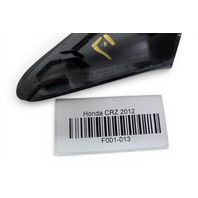 Honda CR-Z CRZ 11-16 Front Right/Left Door Pillar Corner Garnish Mirror Molding Set, 75495-SZT-G01, F001, OEM, 2011, 2012, 2013, 2014, 2015, 2016