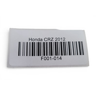 Honda CR-Z CRZ 11-16 Tail Light Lamp LED Right/Passenger 33500-SZT-A03, F001, OEM, 2011, 2012, 2013, 2014, 2015,  2016