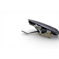 Honda CR-Z CRZ 11-15 Exterior Door Handle Front Right/Passenger Metallic, 72141-SZT-G01ZD, F001, OEM, 2011, 2012, 2013, 2014, 2015