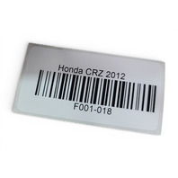 Honda CR-Z CRZ 11-16 Door Radio Speaker Front Right/Left Set, 39120-TF0-901, F001, OEM, 2011, 2012, 2013, 2014, 2015, 2016