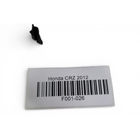 Honda CR-Z CRZ 11-15 Reel Cable Clock Spring, 77900-TA0-C21, F001, OEM, 2011, 2012, 2013, 2014, 2015