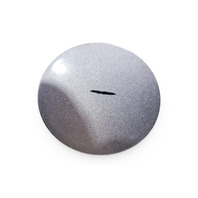 Honda CR-Z CRZ 11-12 Fuel Filler Gas Cap Lid Gray/Silver 74480-SZT-A00ZC, F001, OEM, 2011, 2012