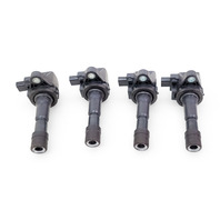 Honda CR-Z CRZ 11-16 Ignitor Ignition Coil Plug Set (4) 30520-RB0-S01, F001, OEM, 2011, 2012, 2013, 2014, 2015, 2016