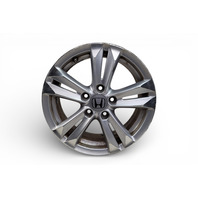 Honda CR-Z CRZ 11-12 Alloy Wheel 10 Spoke 16x6, #3, 42700-SZT-A91, F001, OEM, 2011, 2012