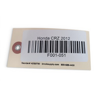 Honda CR-Z CRZ 11-16 Hood Opener/Release Cable Wire, 74130-SZT-G01, F001, OEM, 2011, 2012, 2013, 2014, 2015, 2016