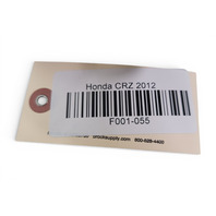 Honda CR-Z CRZ 11-16 Trunk Lid Tail Gate Power Lock Actuator, 74801-TM8-J03, F001, OEM, 2011, 2012, 2013, 2014, 2015, 2016