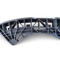 Honda CR-Z CRZ 11-15 Headlight Lamp Bumper Bracket Beam Right/Passenger 71140-SZT-G01, F001, OEM, 2011, 2012, 2013, 2014, 2015