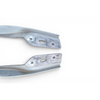 Honda CR-Z CRZ 11-16 Hood Hinges Left/Right Set White, 60120-SZT-G00ZZ, F001, OEM, 2011, 2012, 2013, 2014, 2015, 2016