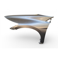 Honda CR-Z CRZ 11-16 Fender Front Left/Driver Side, Metallic, 60260-SZT-G90ZZ, F001, OEM, 2011, 2012, 2013, 2014, 2015, 2016