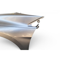 Honda CR-Z CRZ 11-16 Fender Front Left/Driver Side, Metallic, 60260-SZT-G90ZZ, F001, OEM, 2011, 2012, 2013, 2014, 2015, 2016