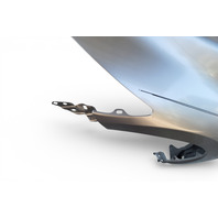 Honda CR-Z CRZ 11-16 Fender Front Left/Driver Side, Metallic, 60260-SZT-G90ZZ, F001, OEM, 2011, 2012, 2013, 2014, 2015, 2016