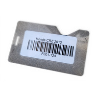 Honda CR-Z CRZ 11-16 Rear Bumper Reinforcement Bar Beam, 71530-SZT-A00, F001, OEM, 2011, 2012, 2013, 2014, 2015, 2016