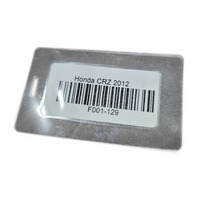 Honda CRZ CR-Z 11-16 Exhaust Pipe Muffler (A) 1.5L, 18160-RBJ-A00, F001, OEM, 2011, 2012, 2013, 2014, 2015, 2016,