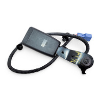 Honda CR-Z CRZ 11-16 Seat Seatbelt Buckle Front Right/Passenger Black 04813-SZT-A00ZA, F001, OEM, 2011, 2012, 2013, 2014, 2015, 2016