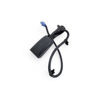 Honda CR-Z CRZ 11-16 Seat Seatbelt Buckle Front Right/Passenger Black 04813-SZT-A00ZA, F001, OEM, 2011, 2012, 2013, 2014, 2015, 2016