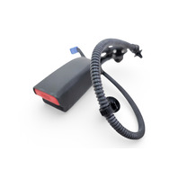 Honda CR-Z CRZ 11-16 Seat Seatbelt Buckle Front Right/Passenger Black 04813-SZT-A00ZA, F001, OEM, 2011, 2012, 2013, 2014, 2015, 2016