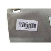 Acura MDX 10-13 Sun Visor Sunvisor, Right/Left Set Grey, 83230-STX-A02ZC, 83280-STX-A02ZC, F003, OEM, 2010, 2011, 2012, 2013