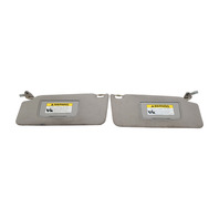 Acura MDX 10-13 Sun Visor Sunvisor, Right/Left Set Grey, 83230-STX-A02ZC, 83280-STX-A02ZC, F003, OEM, 2010, 2011, 2012, 2013