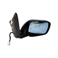 Acura MDX 10-13 Right/Passenger Side View Mirror Crystal Black, 76200-STX-A12ZC, F003, OEM, 2010, 2011, 2012, 2013