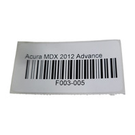 Acura MDX 08-12 Interior Rear View Mirror 76400-SEC-A13, F003, OEM, 2008, 2009, 2010, 2011, 2012