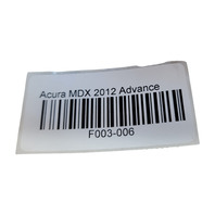 Acura MDX 10-13 Side View Mirror Left/Driver Crystal Black, 76250-STX-A12ZC, F003, OEM, 2010, 2011, 2012, 2013