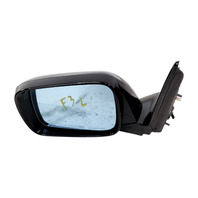 Acura MDX 10-13 Side View Mirror Left/Driver Crystal Black, 76250-STX-A12ZC, F003, OEM, 2010, 2011, 2012, 2013