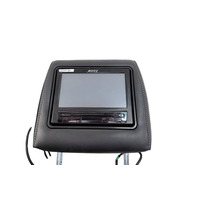 Acura MDX 12-13 Front Head Rest W/Display Left/Right Black, 81140-STX-L31ZE, F003, OEM, 2012, 2013