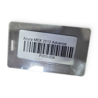 Acura MDX 10-13 Rear Exhaust Manifold Assembly, 18290-RYE-A10, F003, OEM, 2010, 2011, 2012, 2013