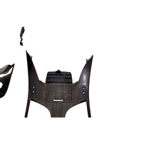 Acura MDX 10-13 Dash Panel, Center Console Trim Panel Bezel Black Wood Set(7) 77296-STX-A01ZB, F003, OEM, 2010, 2011, 2012, 2013