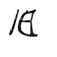 Acura MDX 10-13 Dash Panel, Center Console Trim Panel Bezel Black Wood Set(7) 77296-STX-A01ZB, F003, OEM, 2010, 2011, 2012, 2013